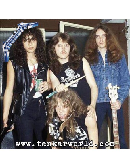 Cliff Burton Metallica Figura ReAction Wave 01 Super7 10 cm