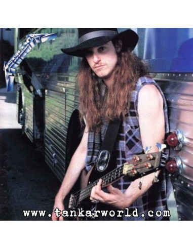 Cliff Burton Metallica Figura ReAction Wave 01 Super7 10 cm