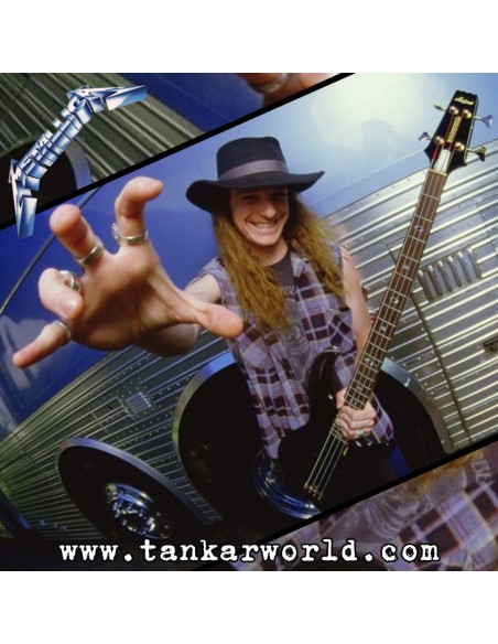 Cliff Burton Metallica Figura ReAction Wave 01 Super7 10 cm