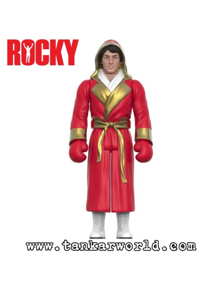 Rocky Italian Stalone (Rocky I) Figura ReAction Wave 03 Rocky Super7 10 cm