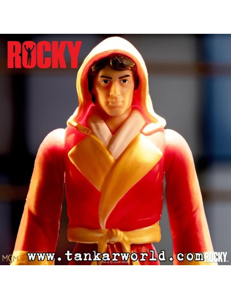 Rocky Italian Stalone (Rocky I) Figura ReAction Wave 03 Rocky Super7 10 cm