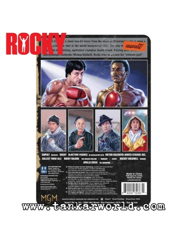 Rocky Street (Rocky I) Figura ReAction Wave 03 Super 7 10 cm