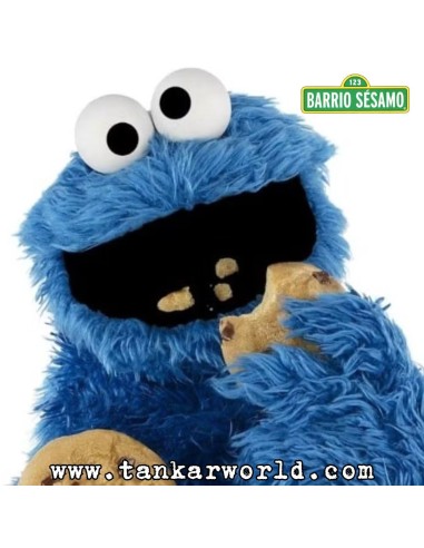 Cookie Monster Sesame Street Figura ReAction Wave 02 Super7 10 cm