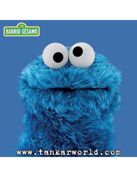 Cookie Monster Sesame Street Figura ReAction Wave 02 Super7 10 cm