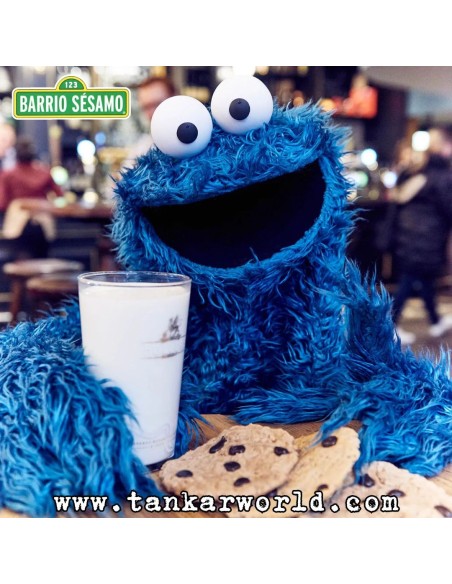 Cookie Monster Sesame Street Figura ReAction Wave 02 Super7 10 cm