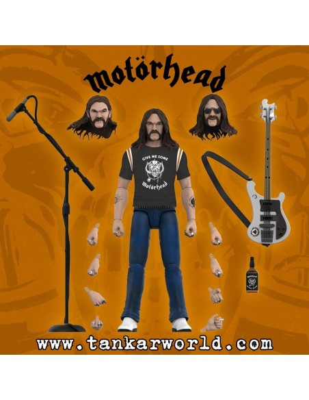 Motörhead Figura Articulada Ultimates Wave 2 Lemmy 18 cm