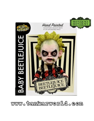 Beetlejuice Beetlejuice - Baby Betlejuice Head Knocker - 16 cm - Bitelchus