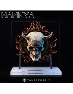 Busto Hannya por Masaaki Fukuda - Tamaño real - Escala 1:1 - 35 cm - Calavera teatro japones Noh