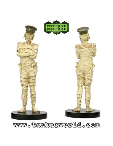 Beetlejuice Beetlejuice - Pack de 3 Figuras Inmigration Hall Richard, Immigration Officer, Anaconda Man