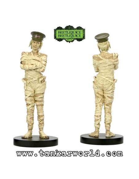 Beetlejuice Beetlejuice - Pack de 3 Figuras Inmigration Hall Richard, Immigration Officer, Anaconda Man - Bitelchus