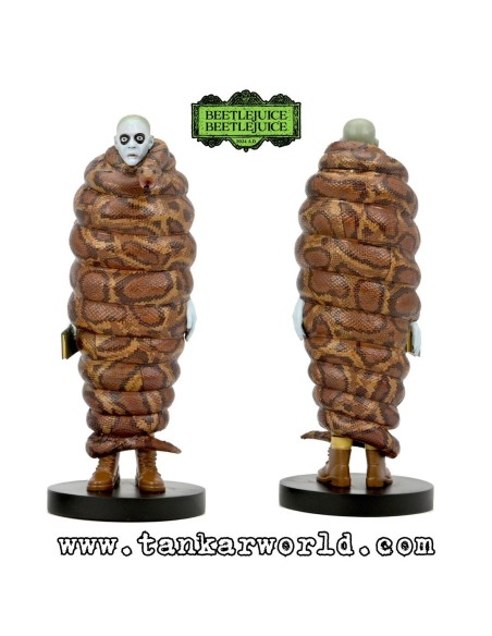 Beetlejuice Beetlejuice - Pack de 3 Figuras Inmigration Hall Richard, Immigration Officer, Anaconda Man