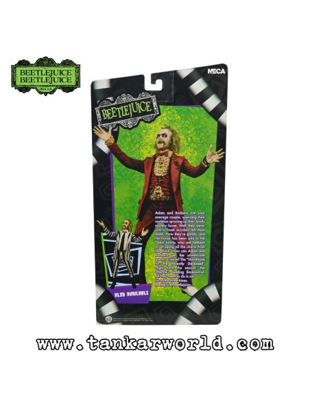 Beetlejuice 1988 Figura Beetlejuice (Red Tuxedo Suit) - 18 cm