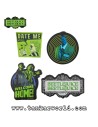 Beetlejuice - Pack de 4 imanes - Magnet