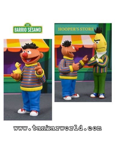 Barrio Sésamo Figura Toony Classics Ernie 15 cm NECA