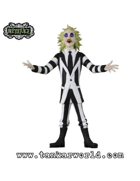 Beetlejuice Toony Terrors Figura Articulada 15 cm NECA