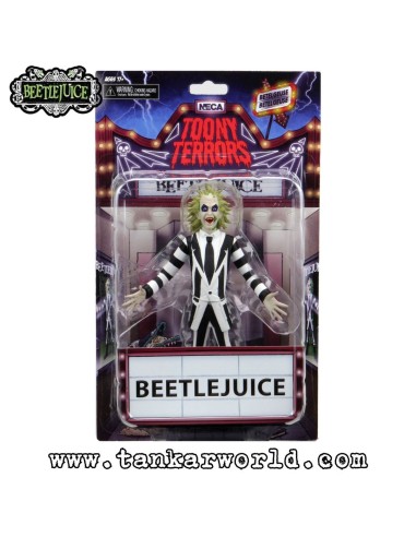 Beetlejuice - Toony Terrors - Figura Articulada 15 cm - NECA - Bitelchus
