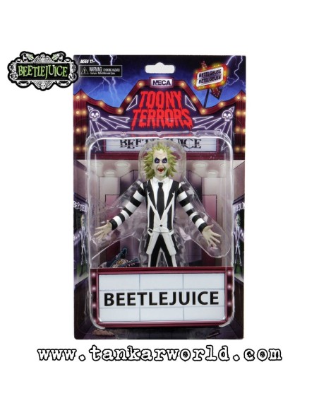 Beetlejuice - Toony Terrors - Figura Articulada 15 cm - NECA - Bitelchus