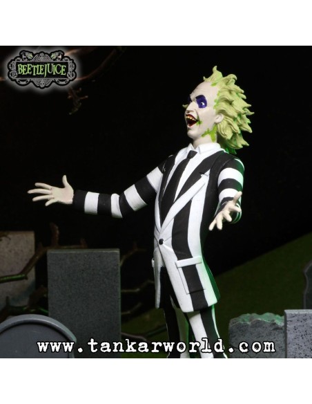 Beetlejuice Toony Terrors Figura Articulada 15 cm NECA
