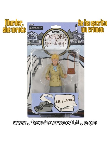 Jessica Fletcher - Se ha escrito un crimen - Figura Articulada Toony Classics - 15 cm - NECA