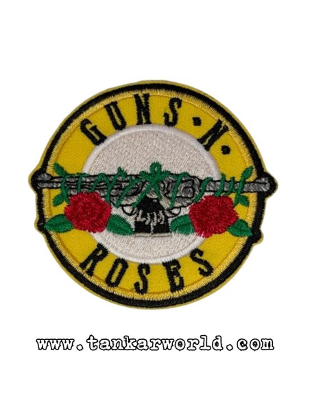 Parche Guns N´Roses - Logo pistolas - 7 cm de diámetro - G N´R