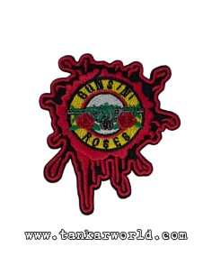 Parche Guns N´Roses - Logo sangre - 7 x 8 cm - G N´R