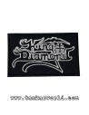 Parche King Diamond - Logo letras blancas - 10 x 7 cm