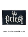 copy of Parche KK´s Priest - Logo letras blancas - 10,5 x 5,5 cm