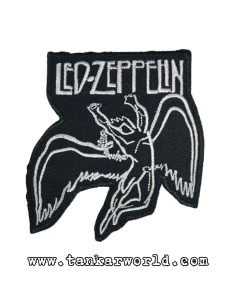 Parche Led Zeppelin - Swan Song - Silueta - 8 x 9 cm