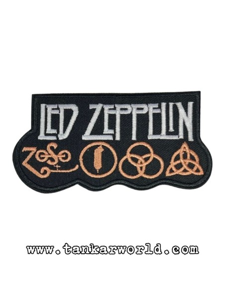 copy of Parche Led Zeppelin - Swan Song - 7 x 9,5 cm