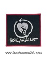 Parche Rise Against - Logo cuadrado - 7,5 x 7 cm