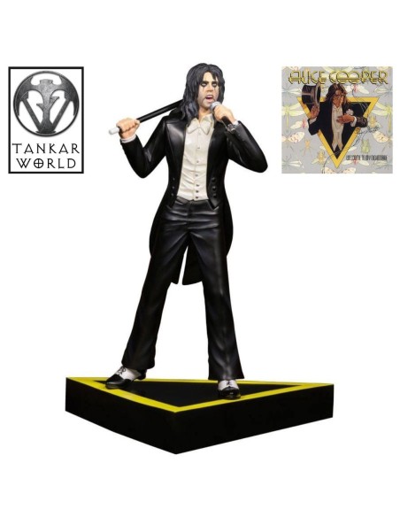 Alice Cooper - Welcome To My Nightmare - Estatua Rock Ikonz - Knucklebonz - Escala 1:6