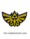 Parche Logo Trifuerza - The Legend of Zelda - 7,5 x 5 cm