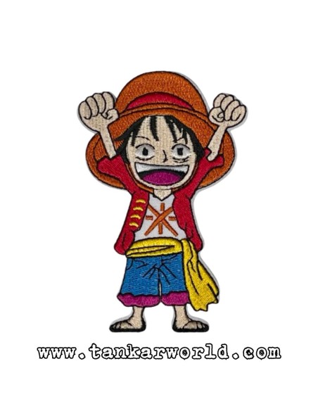 Parche Monkey D. Luffy - One Piece - 6,5 x 10 cm