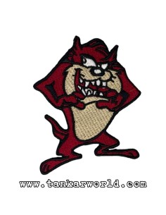 Parche Demonio de Tasmania - Looney Tunes - Warner Bros - 7,5 x 8,5 cm