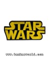 Parche Star Wars - Letras Amarillas - 9,5 x 4,5 cm