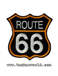Parche Route 66 - 7,5 x 8 cm