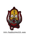 Parche Homer Simpson - Motorhead Pighead - 7 x 10 cm