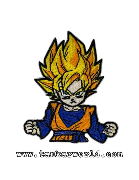 Parche Son Goku Super Saiyan - 7 x 7,5 cm