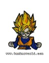 Parche Son Goku Super Saiyan - 7 x 7,5 cm