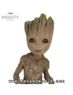 Groot - Guardianes de la Galaxia - Marvel Infinity Saga - Figura de goma espuma y látex 78 cm - Edición limitada 2