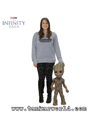 Groot - Guardianes de la Galaxia - Marvel Infinity Saga - Figura de goma espuma y látex 78 cm - Edición limitada