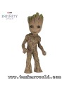 Groot - Guardianes de la Galaxia - Marvel Infinity Saga - Figura de goma espuma y látex 78 cm - Edición limitada