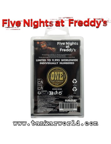 Five Nights at Freddy´s - Moneda Decision One Faz Token - Limited Edition