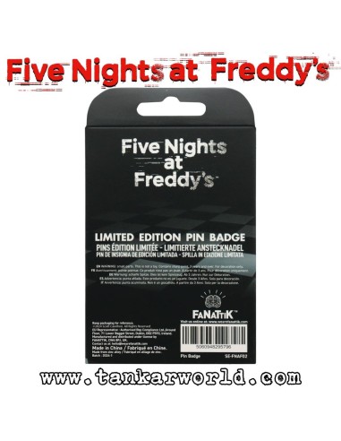 Five Nights at Freddy´s - Chapa / Pin Fazbear Entertainment  - Limited Edition - FNAF