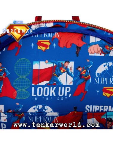 Superman - Mochila Full-Size con luz - Warner Bros Superman 2025