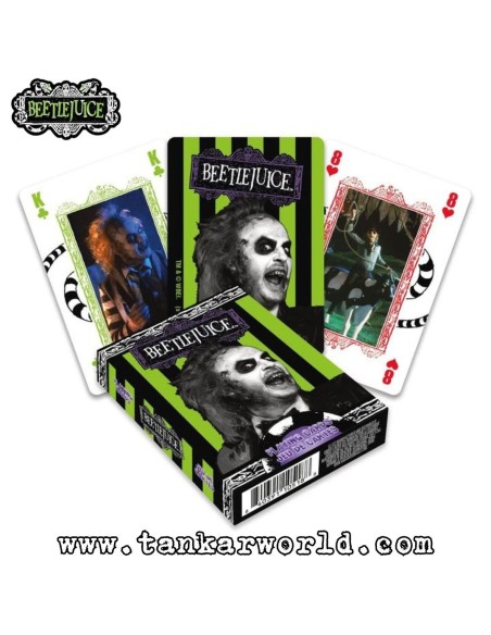 Beetlejuice - Baraja de Póker de 54 cartas - 6x9 cm