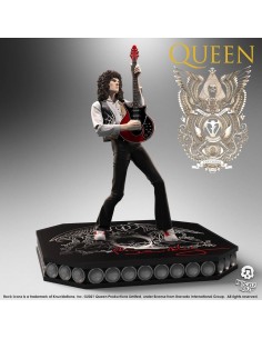 Brian May - Queen - Estatua Rock Ikonz - Knucklebonz - 23 cm