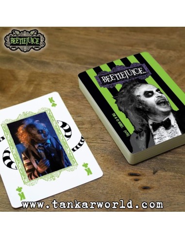 Beetlejuice - Baraja de Póker de 54 cartas - 6x9 cm