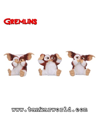 Gremlins Pack de 3 Figuras Three Wise Gizmo 8 cm
