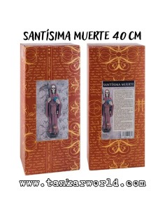 Santísima Muerte - Figura resina - 40 cm - Santa Muerte Manto Rojo 2